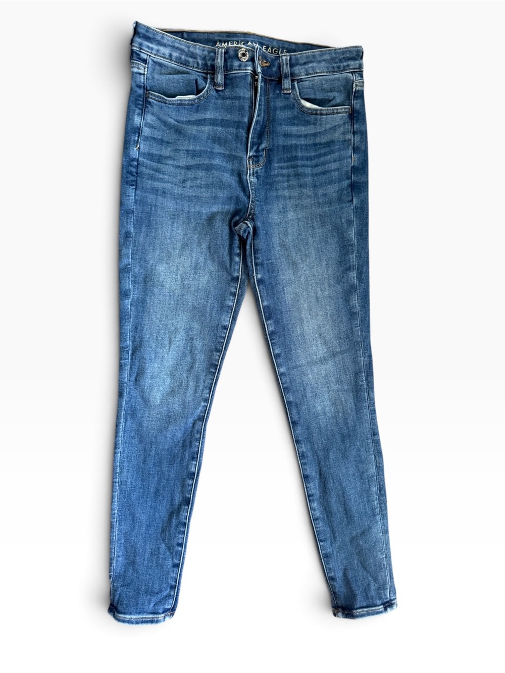 American Eagle Outfitters Women's Medium Blue Skinny Jeans